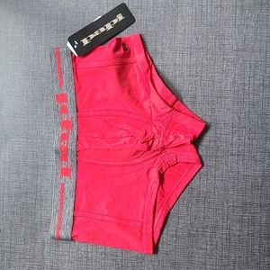 Papi Supima Cotton Varsity Club Brazilian Trunk Boxer Brief - Red